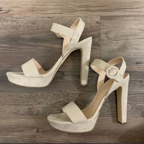 Madden NYC Nude Reese Platform High Heel Shoes Size 10 High Heel Nude Shoe - Picture 4 of 12